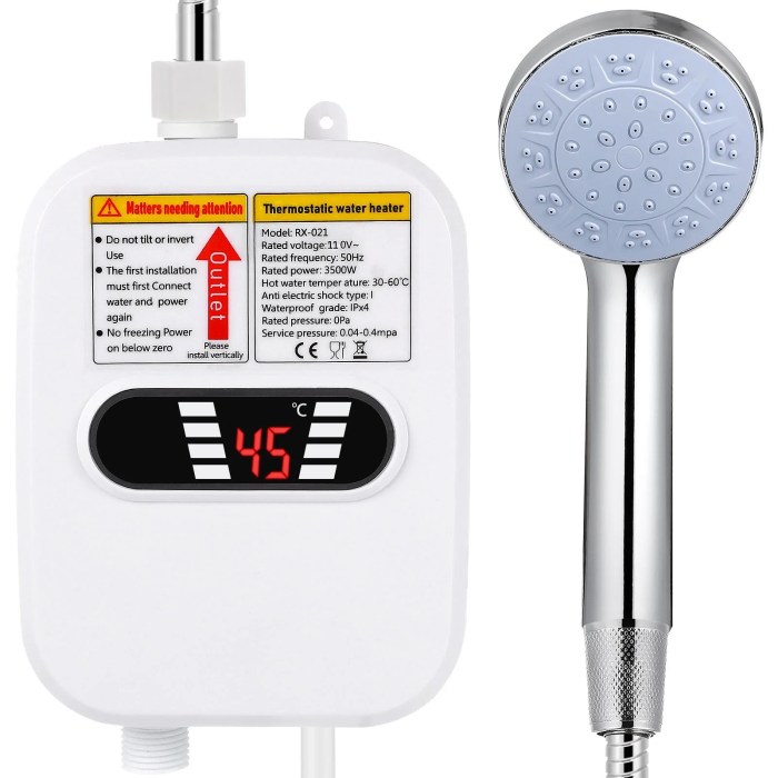 Electric Water Heaters for Bathroom